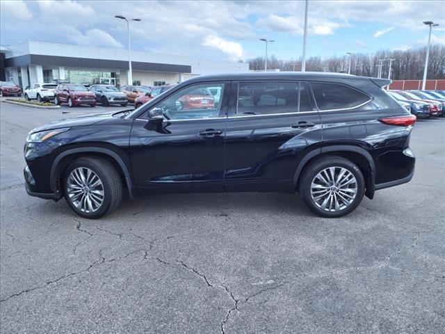 Used 2020 Toyota Highlander Platinum with VIN 5TDFZRBH1LS036627 for sale in Avon, OH