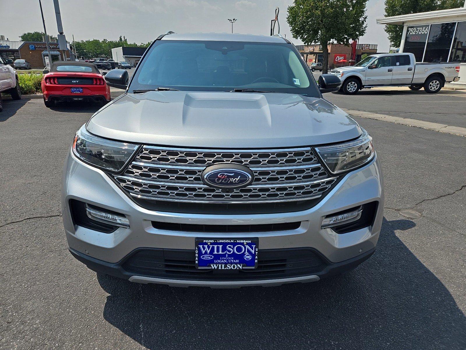 Used 2022 Ford Explorer Limited with VIN 1FMSK8FH3NGA99647 for sale in Logan, UT