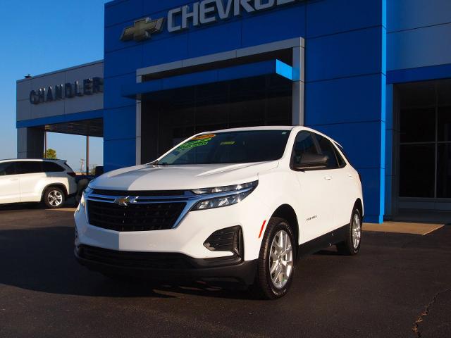 Used 2022 Chevrolet Equinox LS with VIN 2GNAX5EVXN6129063 for sale in Madison, IN