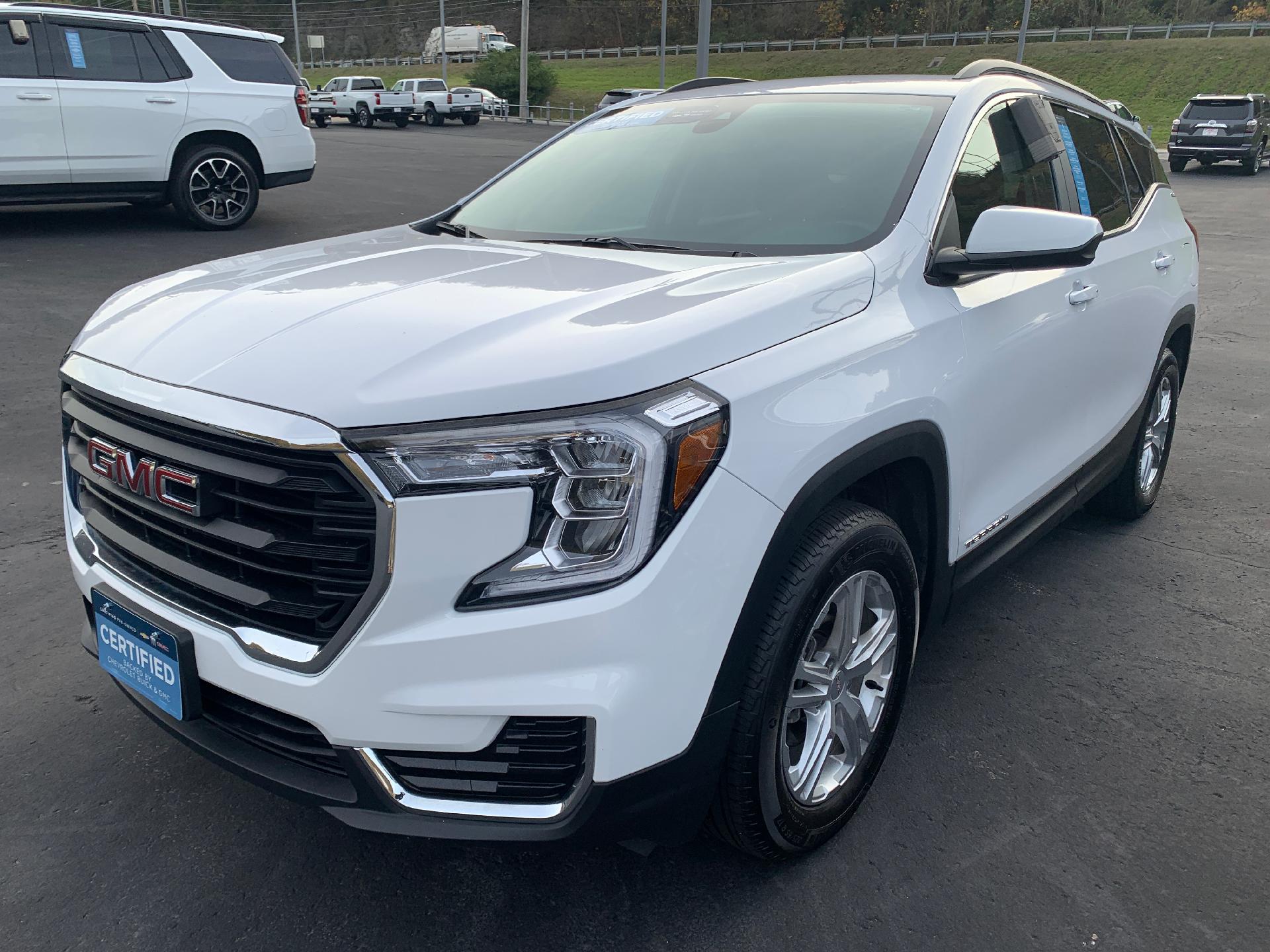 Certified 2022 GMC Terrain SLE with VIN 3GKALMEV3NL211828 for sale in Pikeville, KY