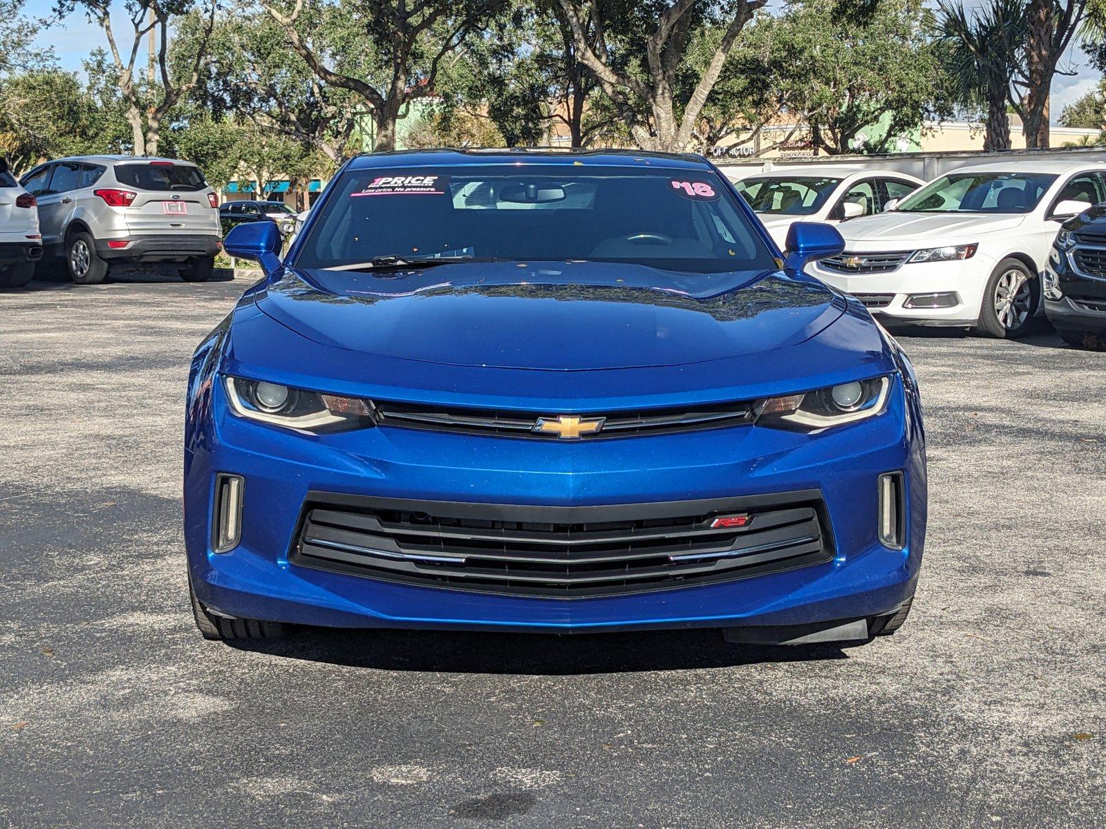 2018 Chevrolet Camaro Vehicle Photo in GREENACRES, FL 33463-3207