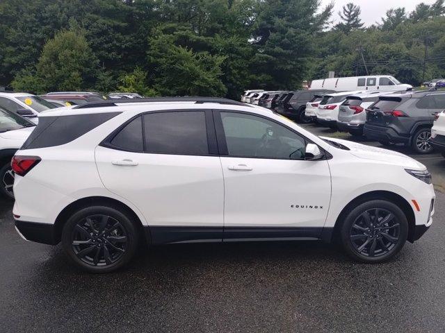 Used 2022 Chevrolet Equinox RS with VIN 3GNAXWEV9NS116599 for sale in Raynham, MA