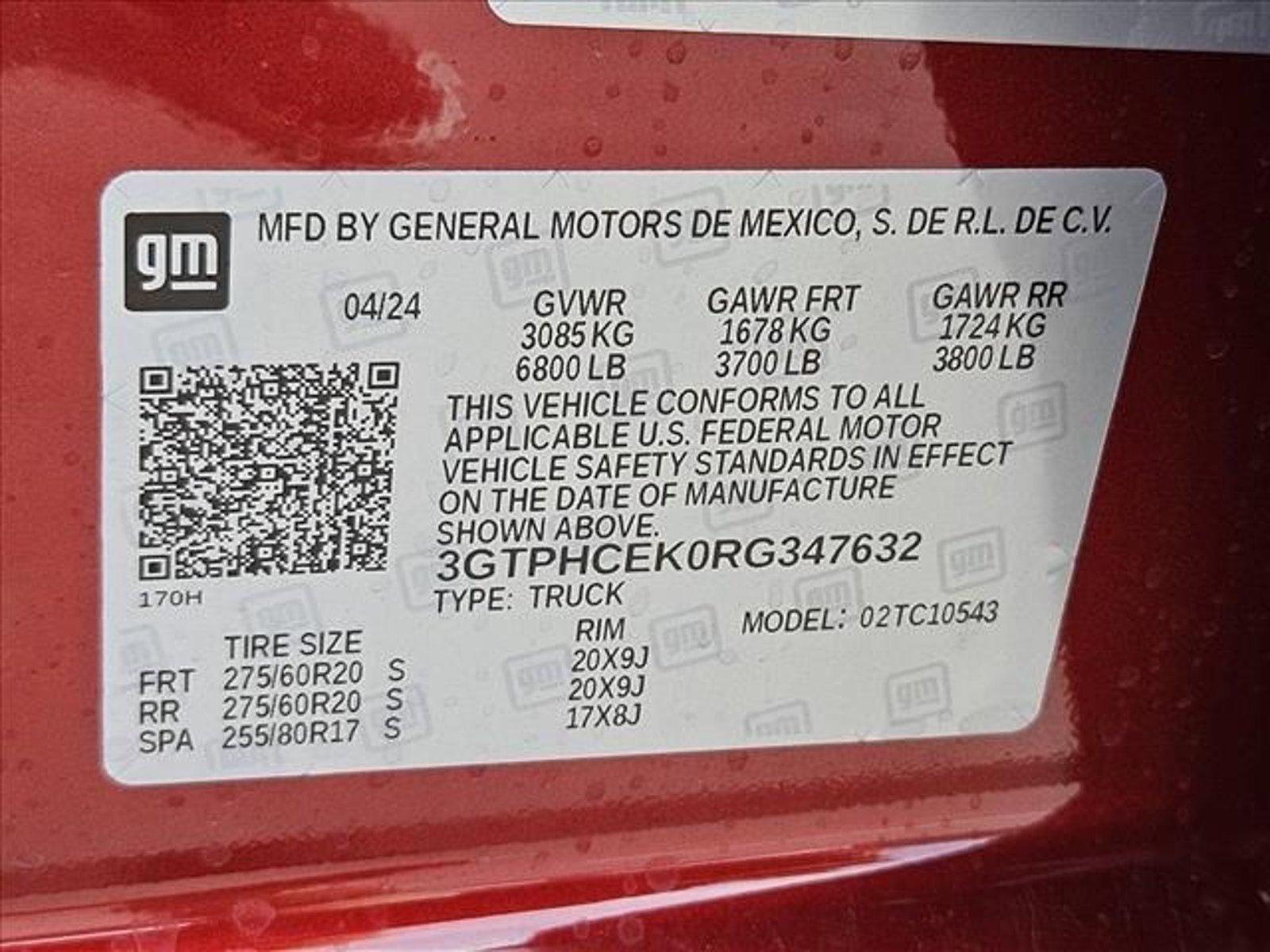 2024 GMC Sierra 1500 Vehicle Photo in HENDERSON, NV 89014-6702