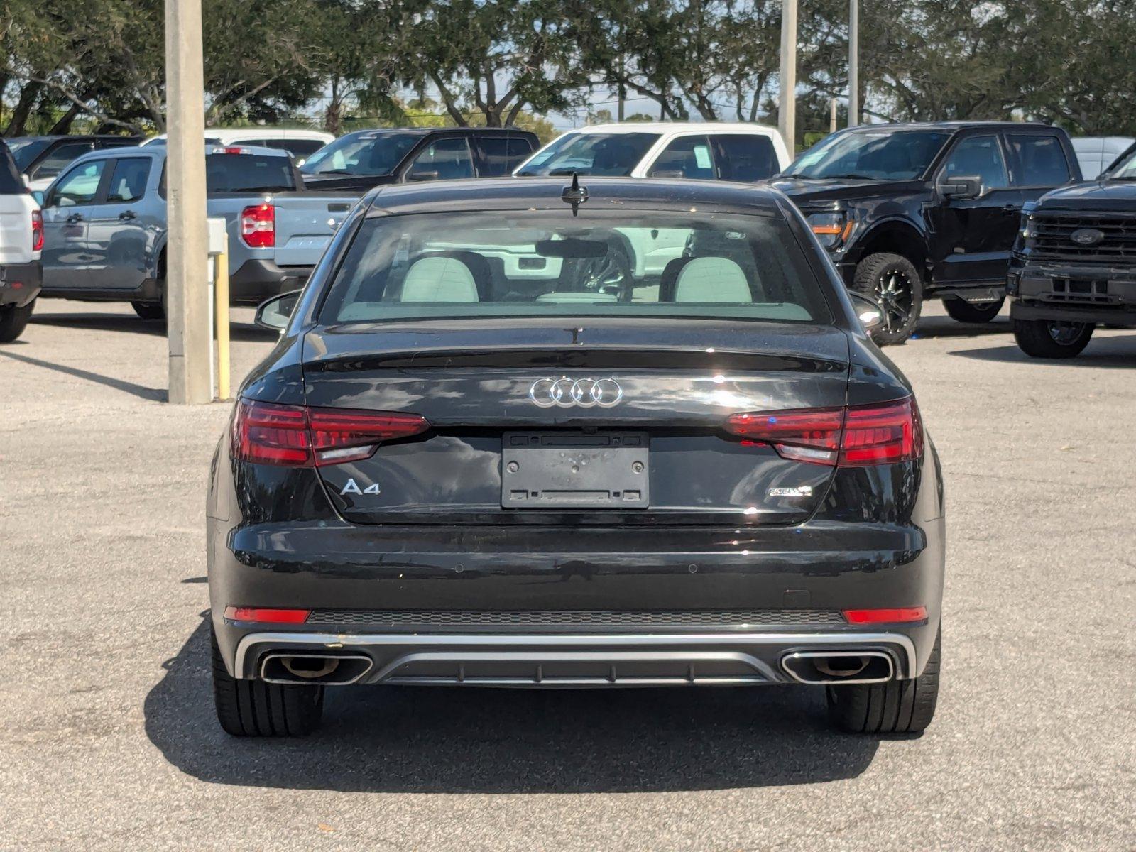 2019 Audi A4 Vehicle Photo in St. Petersburg, FL 33713