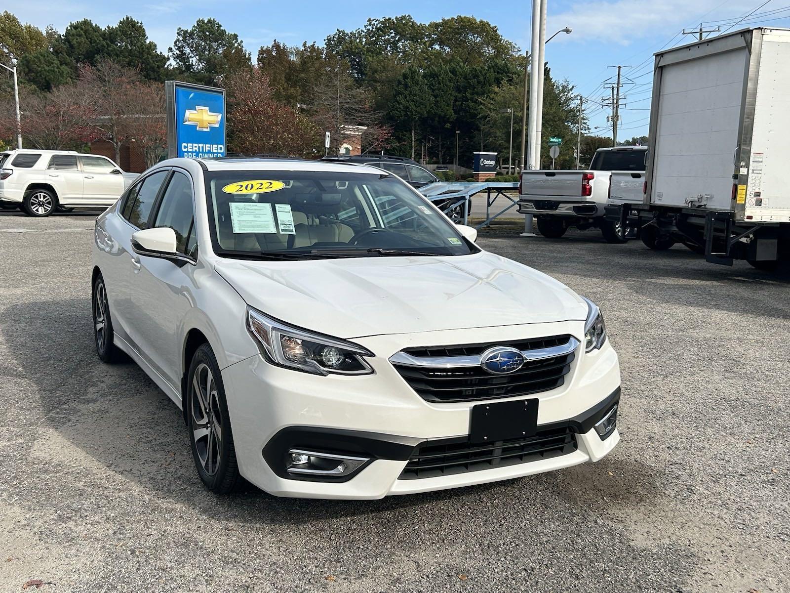 Used 2022 Subaru Legacy Limited with VIN 4S3BWGN68N3019544 for sale in Virginia Beach, VA