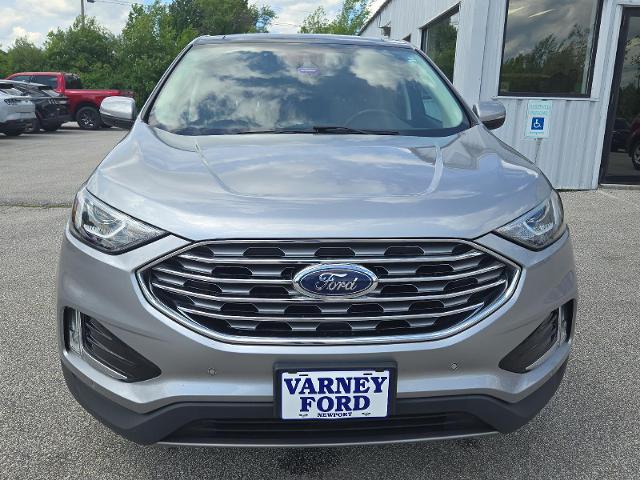 Used 2021 Ford Edge Titanium with VIN 2FMPK4K91MBA31916 for sale in Newport, ME