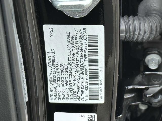 2022 Honda Accord Sedan Vehicle Photo in SAINT JAMES, NY 11780-3219