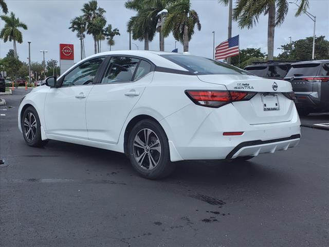 Certified 2021 Nissan Sentra SV with VIN 3N1AB8CV5MY312043 for sale in Doral, FL