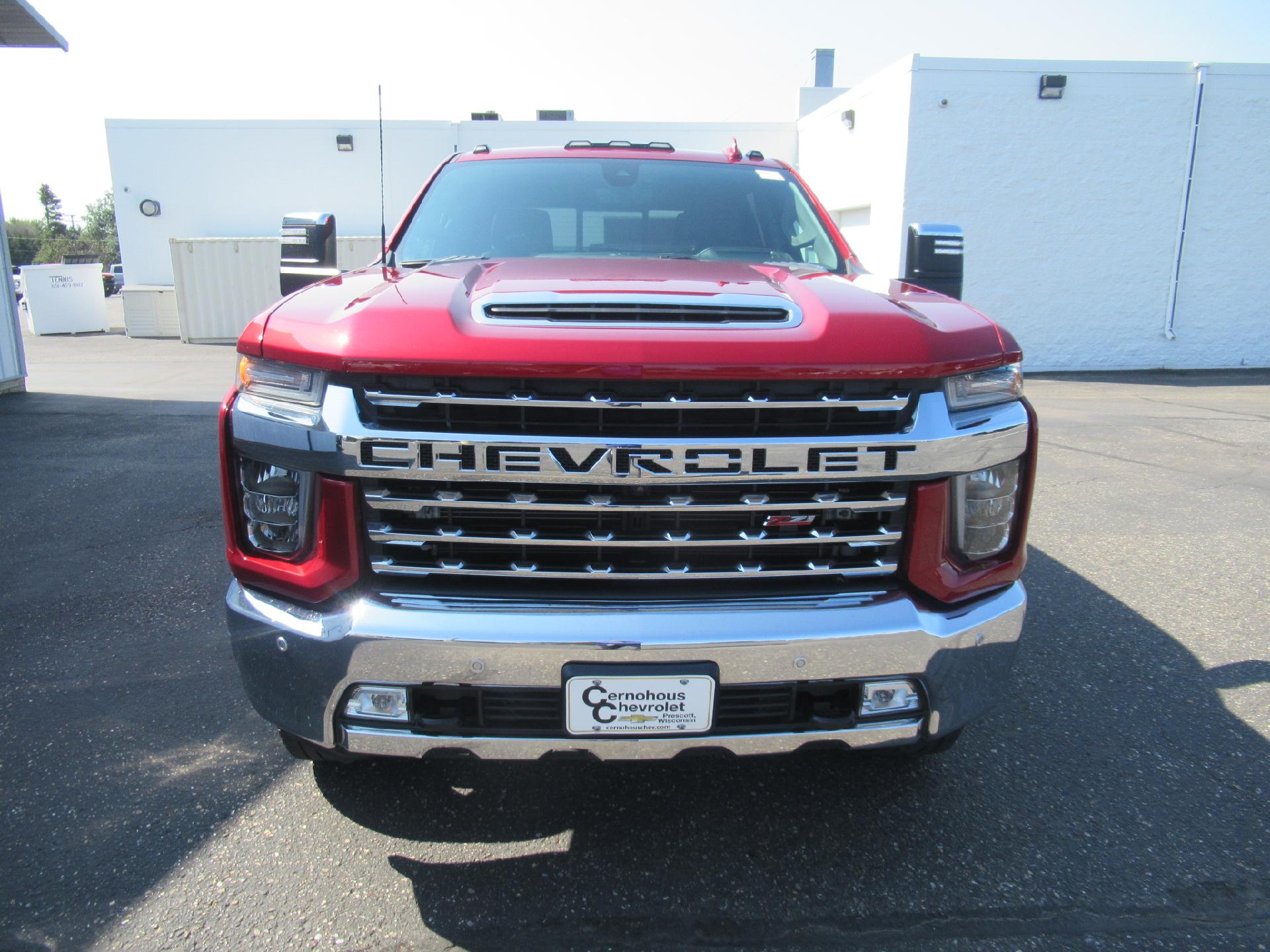 Used 2021 Chevrolet Silverado 3500HD LTZ with VIN 1GC4YUEY4MF279486 for sale in Prescott, WI