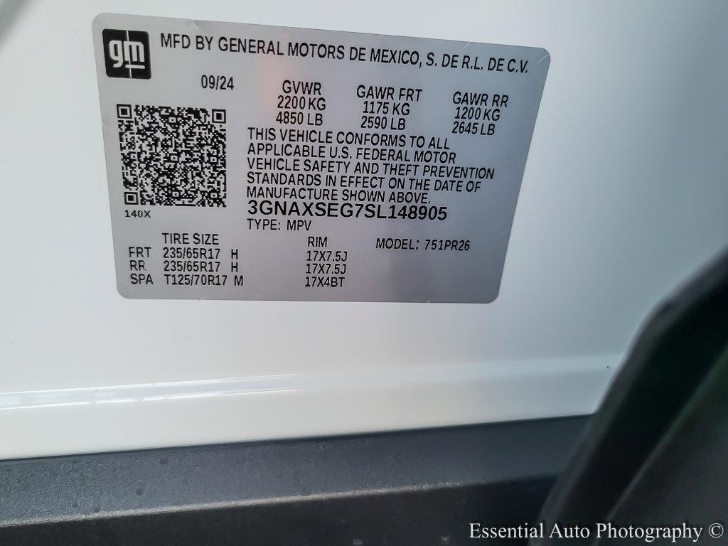 2025 Chevrolet Equinox Vehicle Photo in AURORA, IL 60503-9326