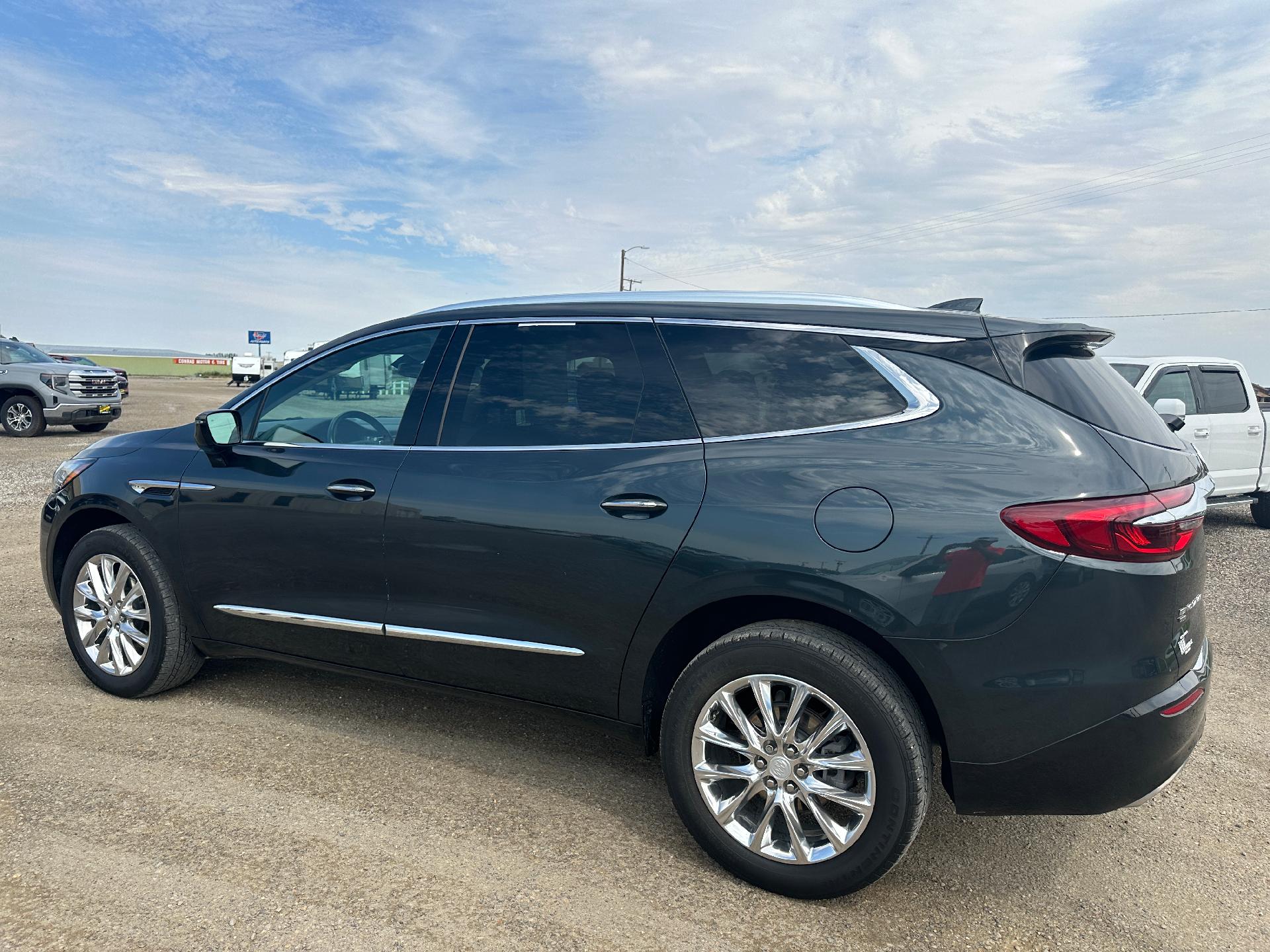 Used 2021 Buick Enclave Essence with VIN 5GAEVAKW9MJ195631 for sale in Conrad, MT