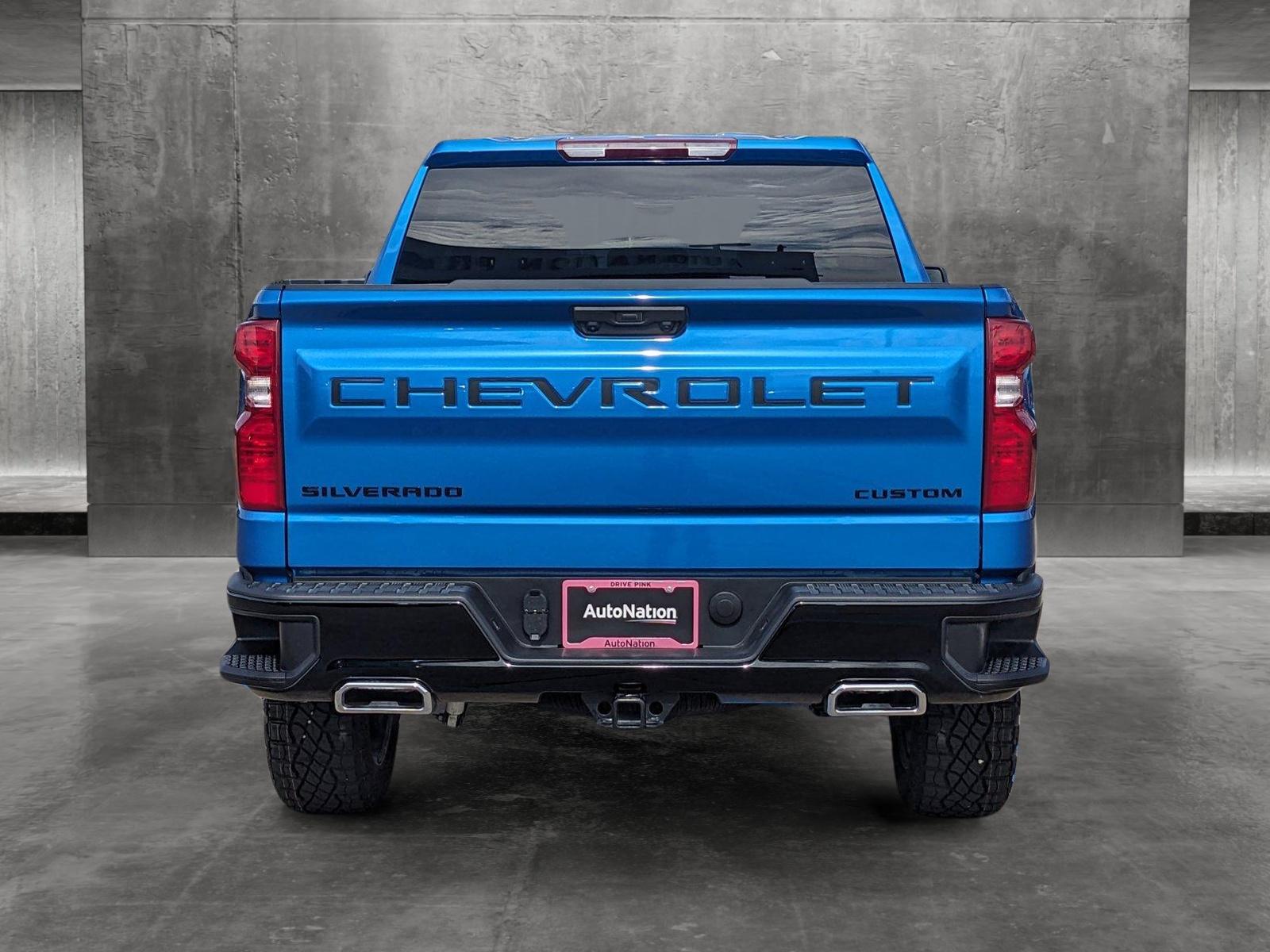 New Blue 2024 Chevrolet Silverado 1500 Crew Cab Short Box 4Wheel Drive