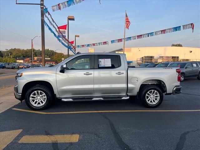 Used 2021 Chevrolet Silverado 1500 LT with VIN 3GCPYJEKXMG469279 for sale in Salem, OH