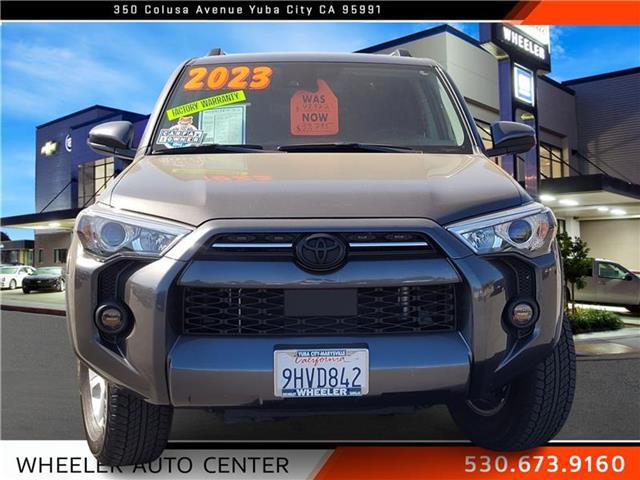 Used 2023 Toyota 4Runner SR5 with VIN JTEEU5JR1P5296062 for sale in Yuba City, CA