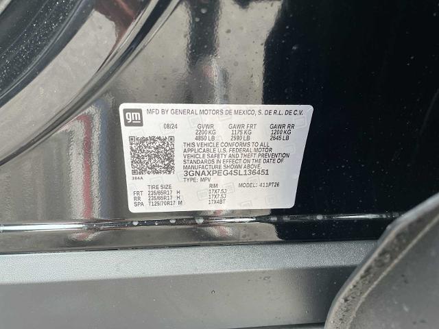 2025 Chevrolet Equinox Vehicle Photo in THOMPSONTOWN, PA 17094-9014