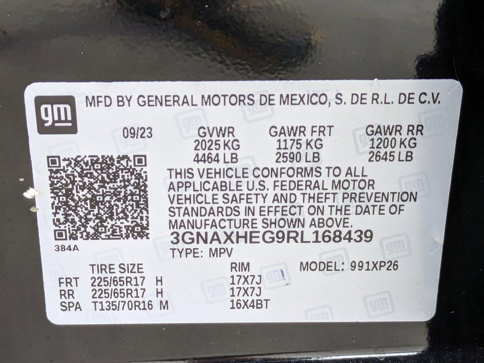 2024 Chevrolet Equinox Vehicle Photo in MIAMI, FL 33172-3015