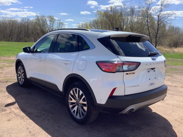 Used 2020 Ford Escape Titanium with VIN 1FMCU9DZXLUC38946 for sale in Ewen, MI