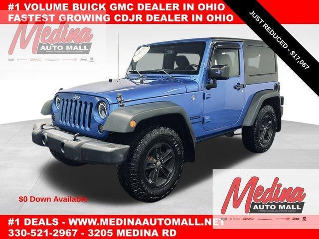 2016 Jeep Wrangler Vehicle Photo in MEDINA, OH 44256-9631