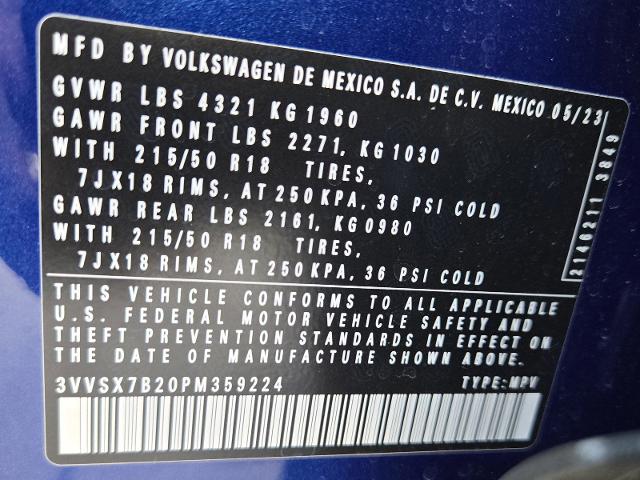 2023 Volkswagen Taos Vehicle Photo in WEATHERFORD, TX 76087