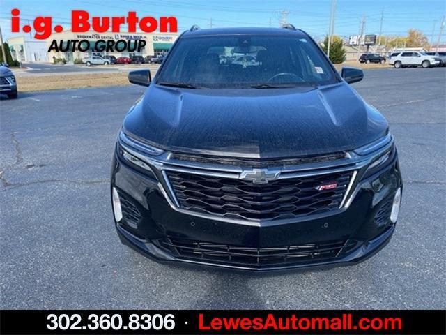 Certified 2022 Chevrolet Equinox RS with VIN 2GNAXWEV6N6103209 for sale in Lewes, DE