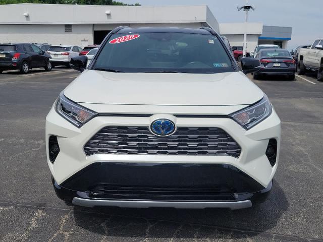 Used 2020 Toyota RAV4 XSE with VIN 2T3EWRFVXLW054093 for sale in Washington, PA