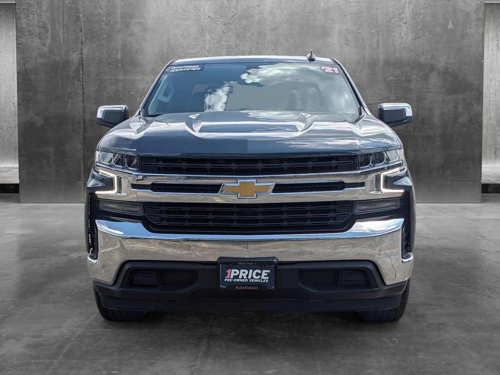 Used 2021 Chevrolet Silverado 1500 LT with VIN 3GCPWCED7MG107641 for sale in Houston, TX