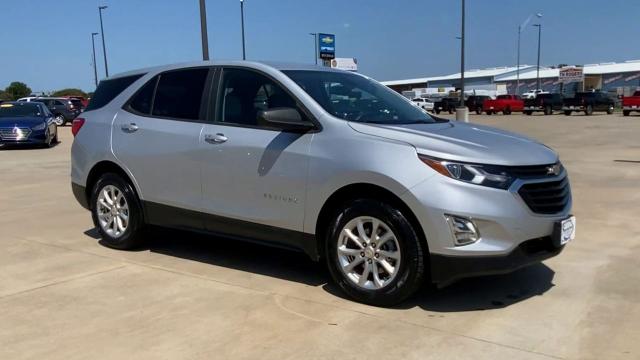 Used 2020 Chevrolet Equinox LS with VIN 2GNAXHEV7L6143856 for sale in Durant, OK