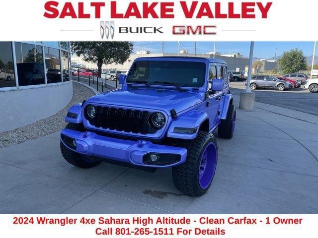 2024 Jeep Wrangler 4xe Vehicle Photo in SALT LAKE CITY, UT 84119-3321