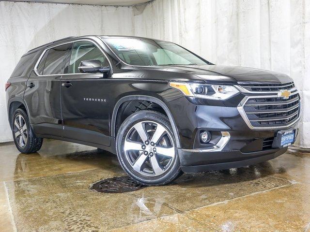 Used 2019 Chevrolet Traverse 3LT with VIN 1GNEVHKW5KJ254587 for sale in Hodgkins, IL