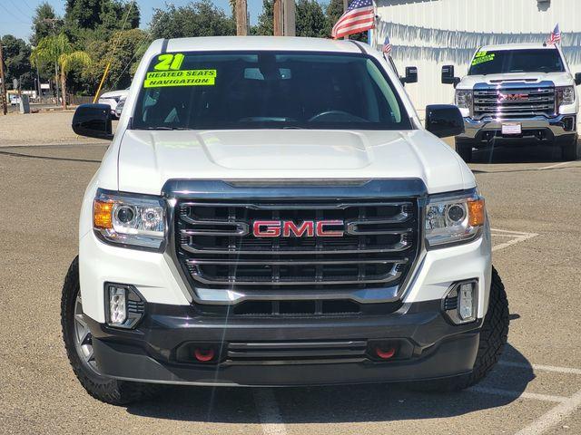 Used 2021 GMC Canyon AT4 with VIN 1GTG6FEN3M1222214 for sale in Patterson, CA