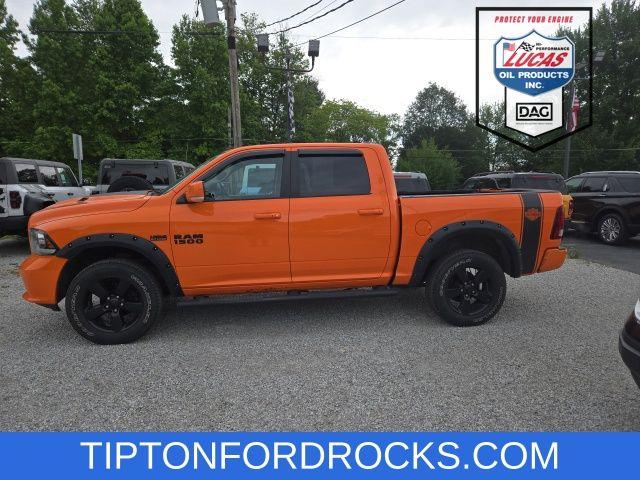 Used 2017 RAM Ram 1500 Pickup Sport with VIN 1C6RR7MT4HS604670 for sale in Tipton, IN