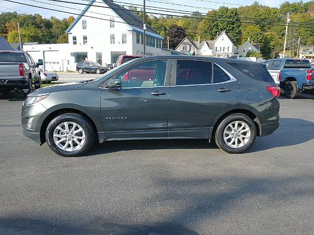 Certified 2021 Chevrolet Equinox LT with VIN 3GNAXUEV2ML302580 for sale in Ludlow, VT