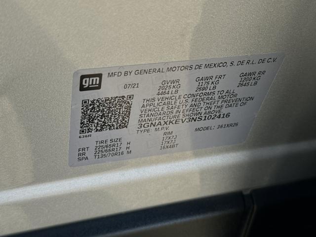 2022 Chevrolet Equinox Vehicle Photo in PITTSBURG, CA 94565-7121