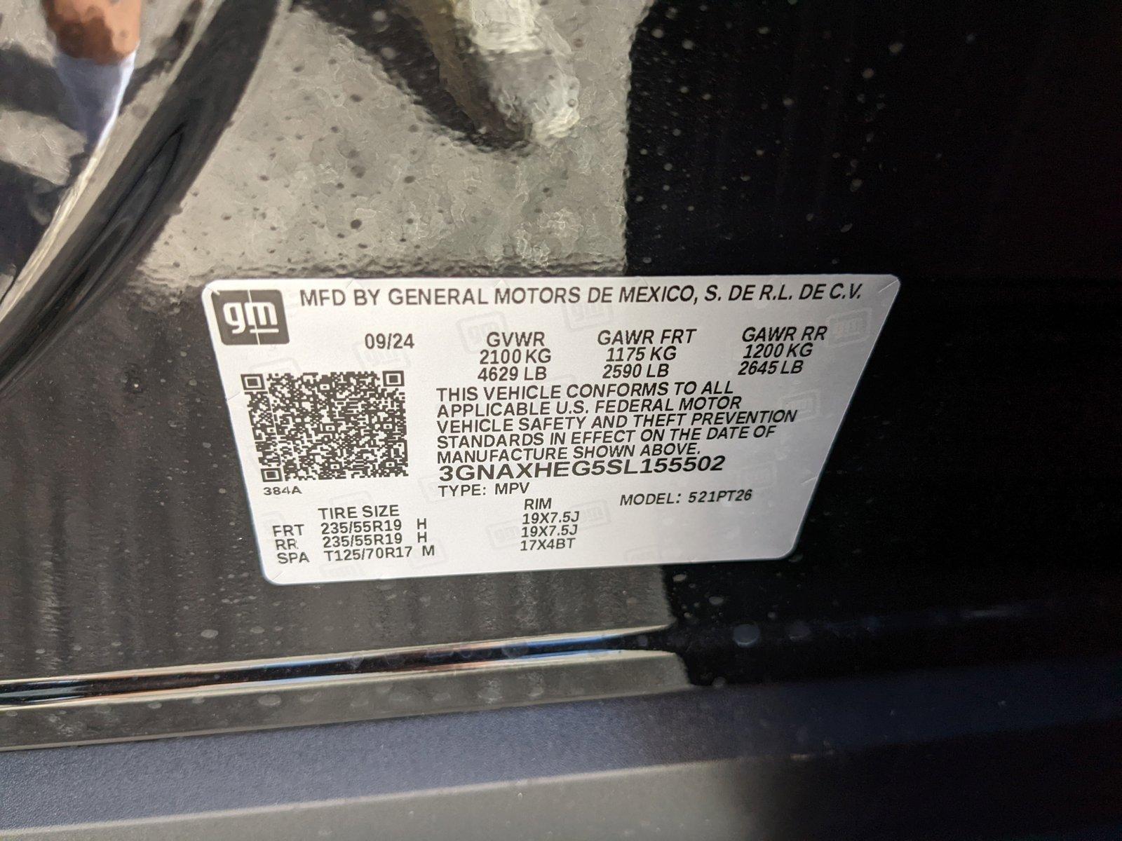 2025 Chevrolet Equinox Vehicle Photo in ORLANDO, FL 32808-7998