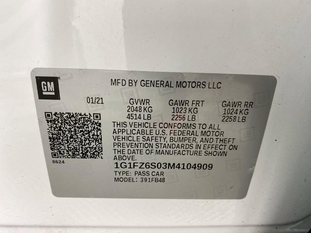 2021 Chevrolet Bolt EV Vehicle Photo in ALLIANCE, OH 44601-4622