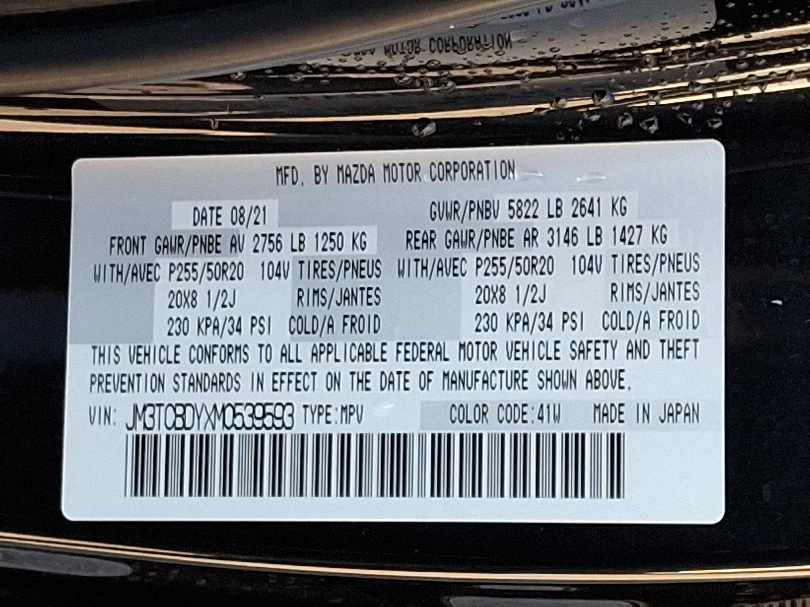 2021 Mazda CX-9 Vehicle Photo in Trevose, PA 19053