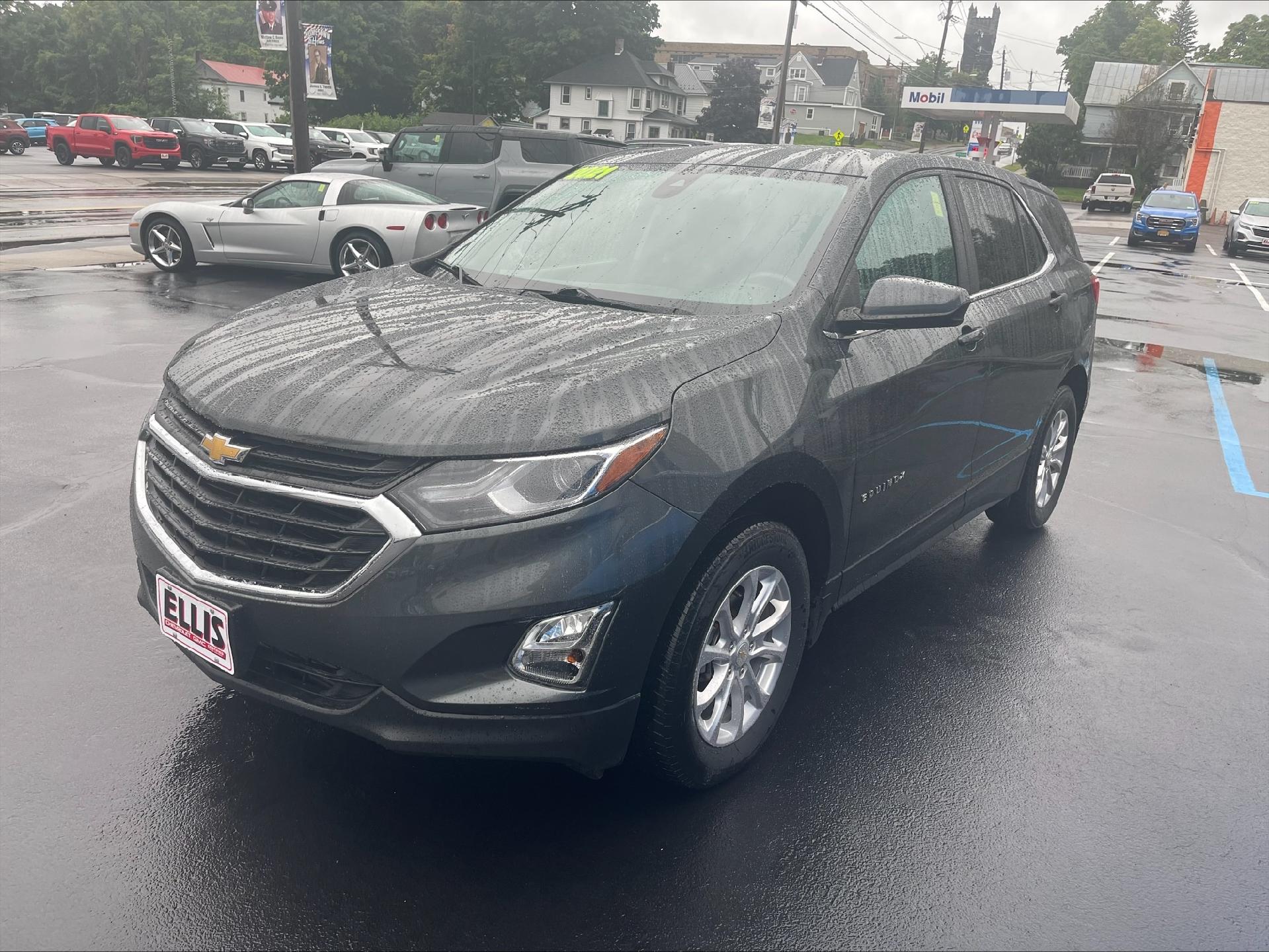 Certified 2021 Chevrolet Equinox LT with VIN 3GNAXUEV2ML338740 for sale in Malone, NY