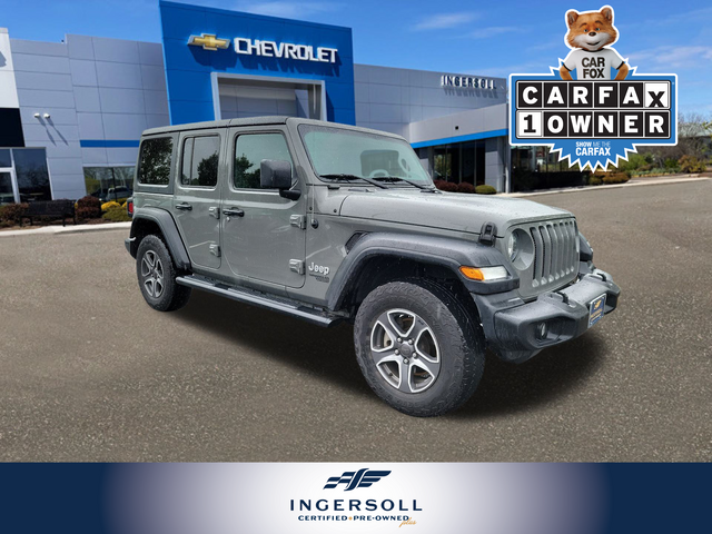 2020 Jeep Wrangler Unlimited Vehicle Photo in DANBURY, CT 06810-5034