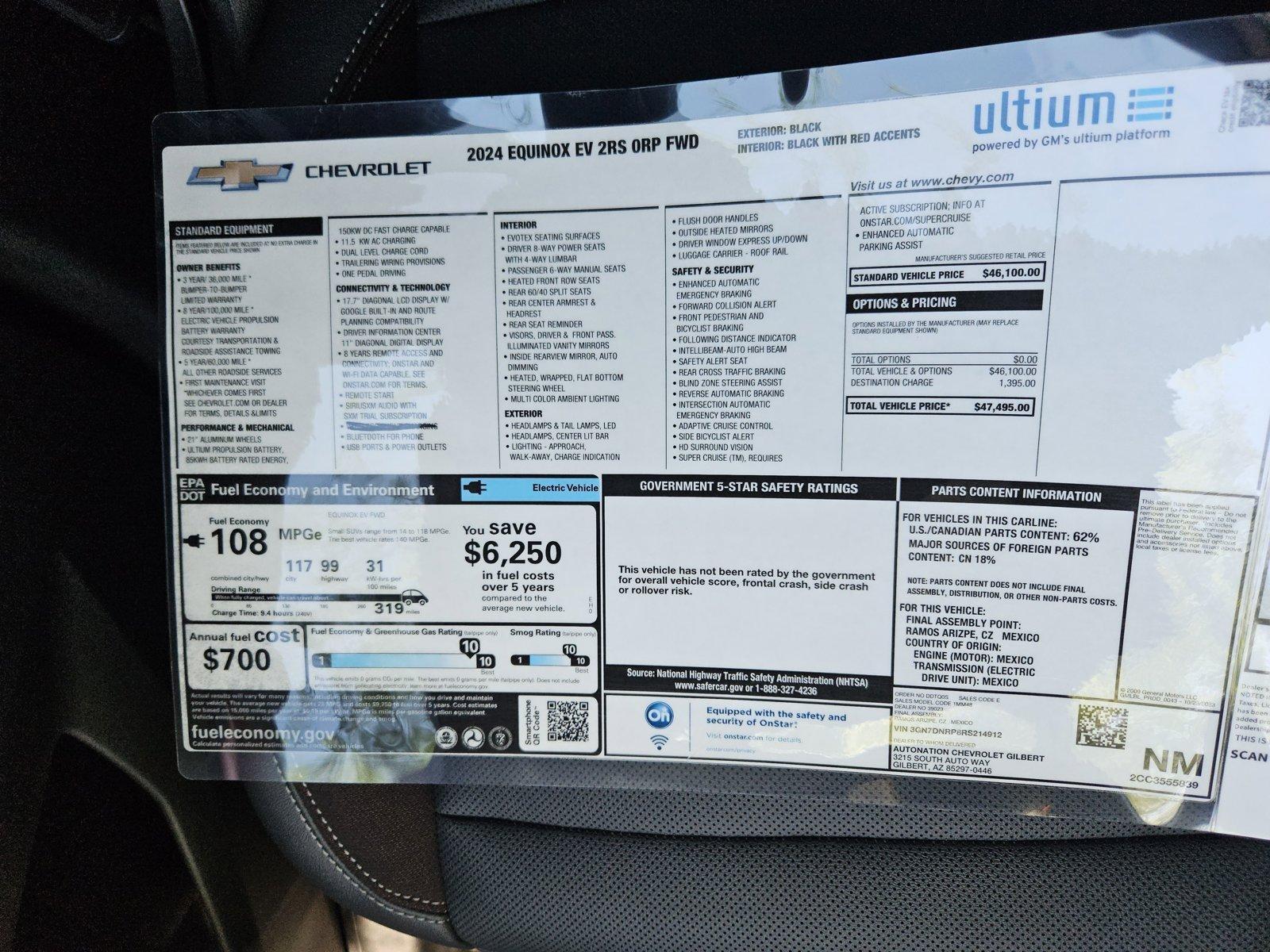 2024 Chevrolet Equinox EV Vehicle Photo in MIAMI, FL 33134-2699