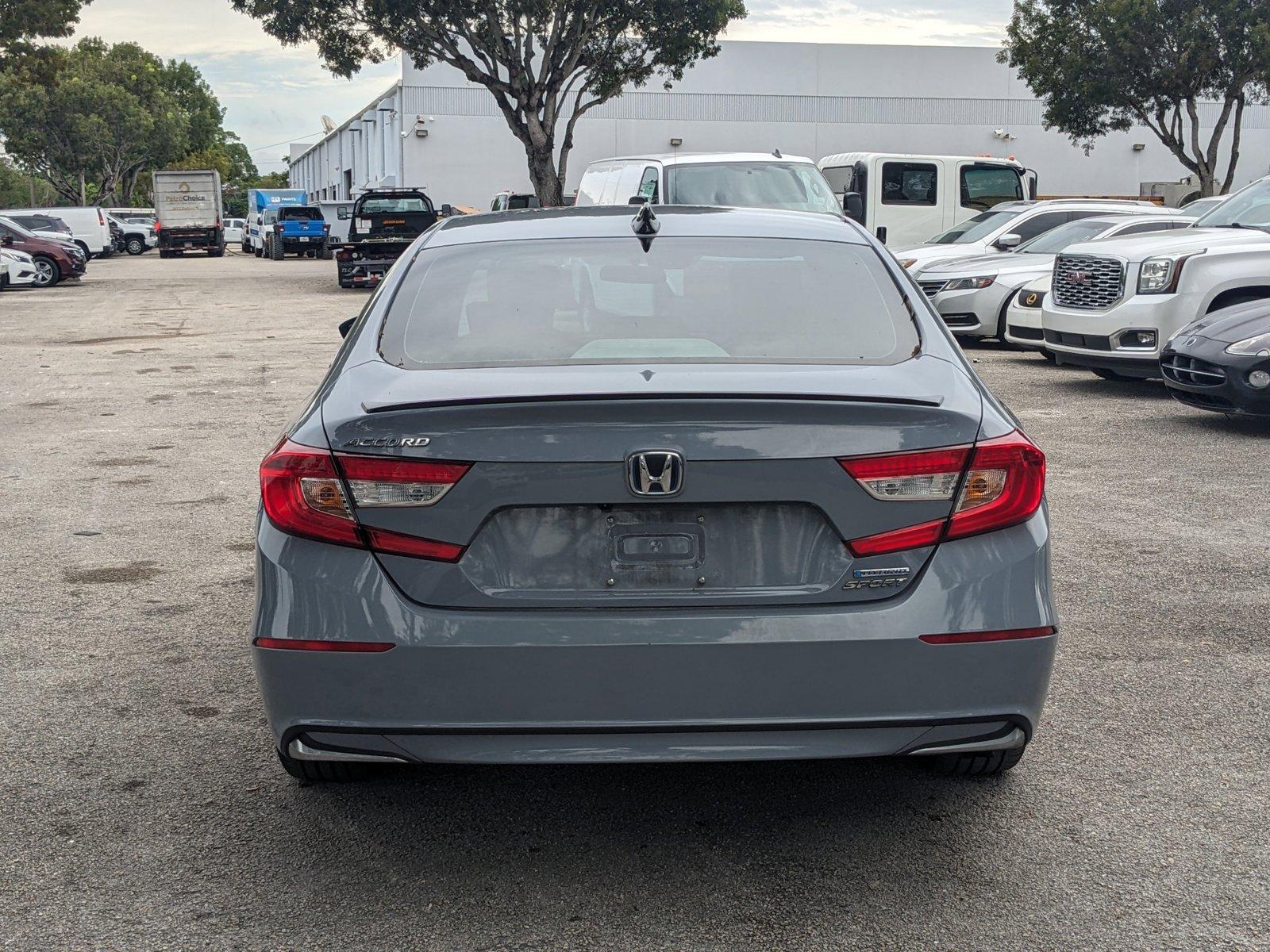 2022 Honda Accord Hybrid Vehicle Photo in GREENACRES, FL 33463-3207