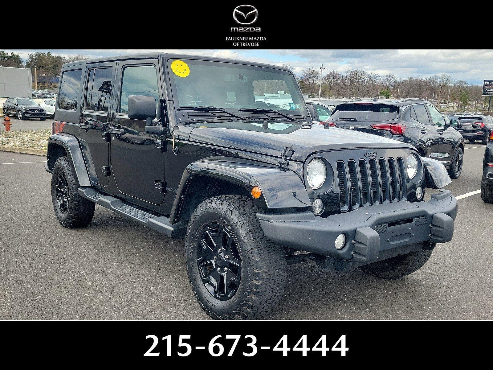 2016 Jeep Wrangler Unlimited Vehicle Photo in Trevose, PA 19053