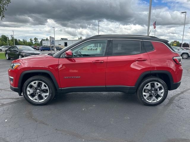 Used 2021 Jeep Compass Limited with VIN 3C4NJDCB1MT541803 for sale in Sandusky, MI