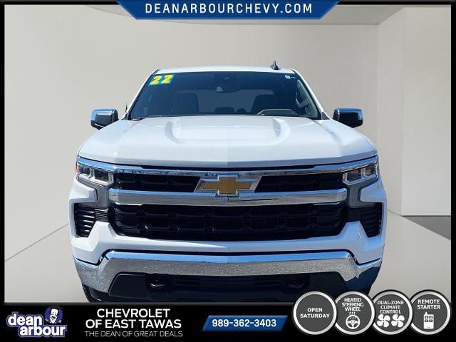 Used 2022 Chevrolet Silverado 1500 LT with VIN 1GCPDDEK8NZ513150 for sale in East Tawas, MI