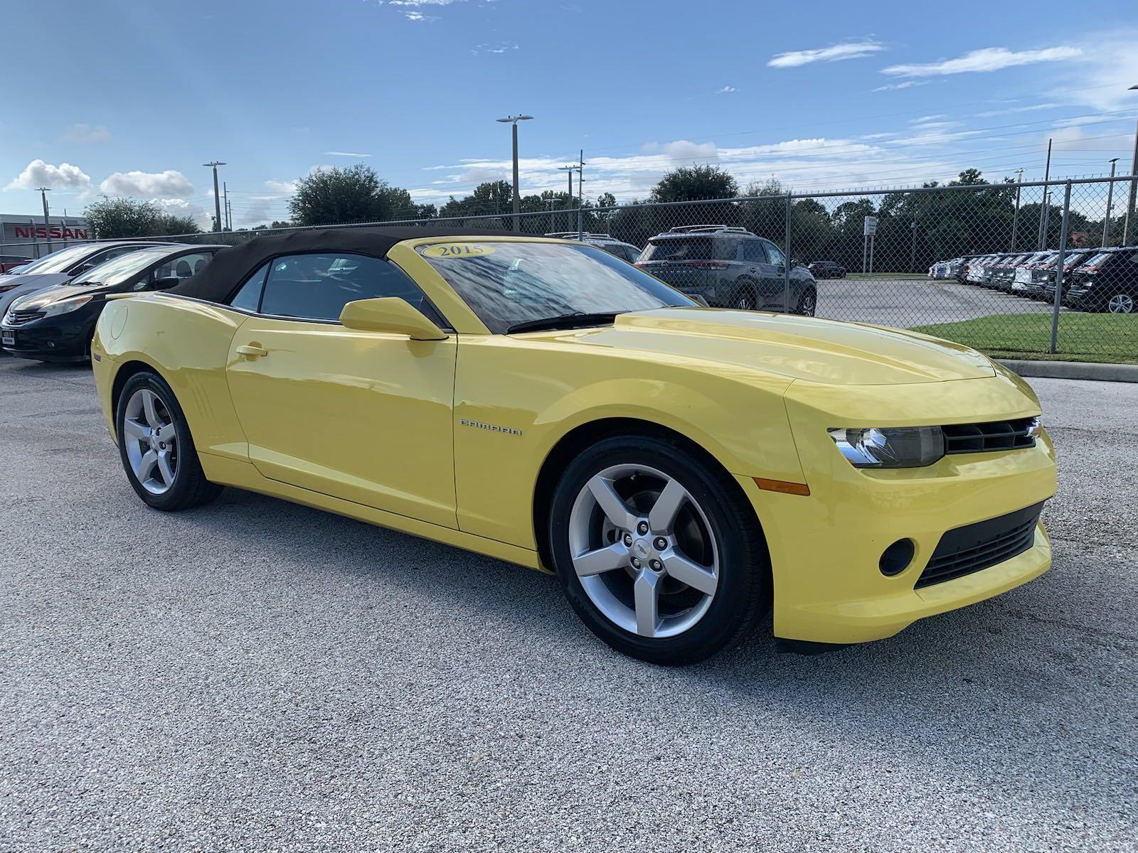 Used 2015 Chevrolet Camaro 2LT with VIN 2G1FF3D37F9227448 for sale in Winter Haven, FL