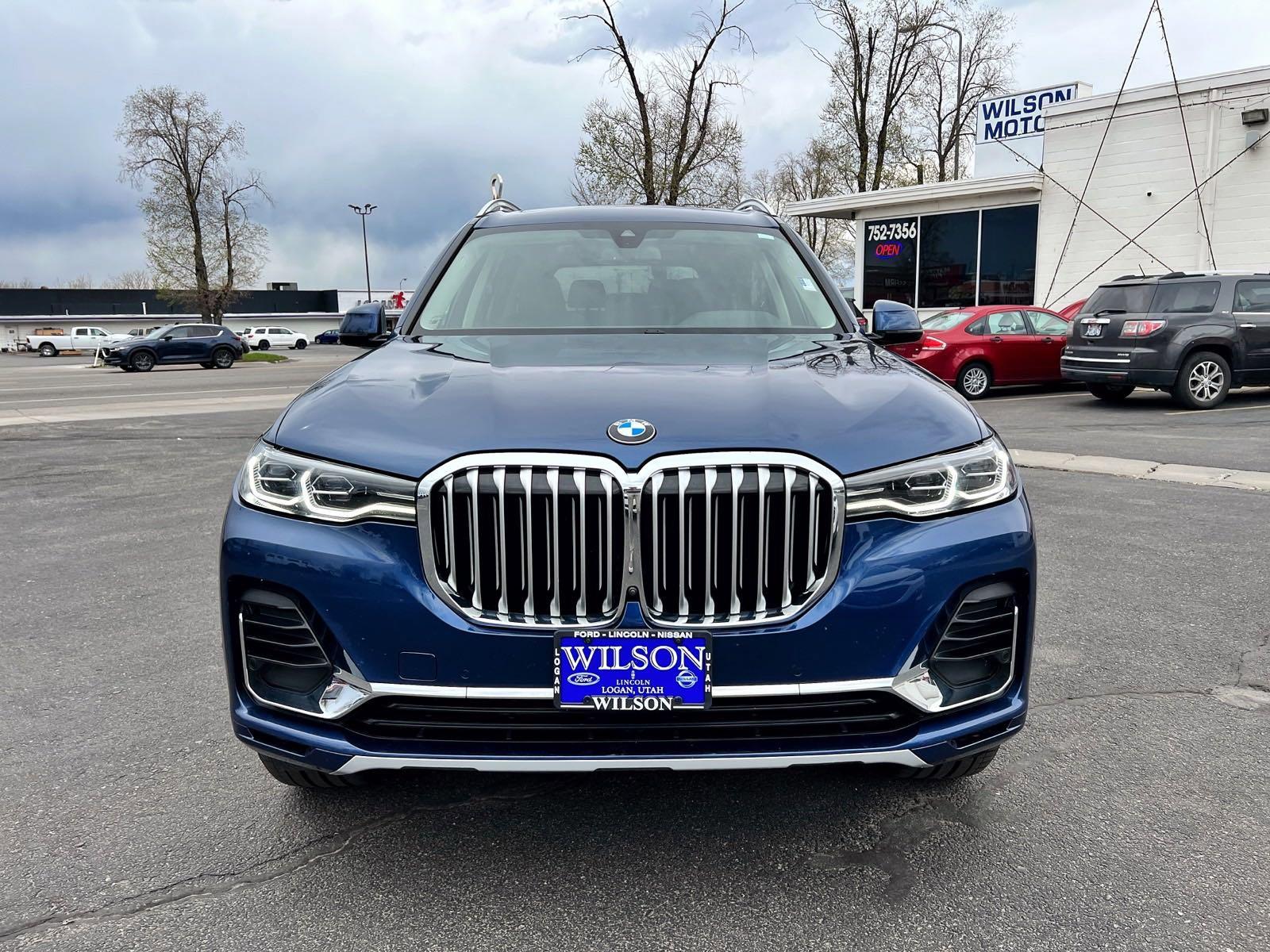 Used 2021 BMW X7 40i with VIN 5UXCW2C02M9G10908 for sale in Logan, UT