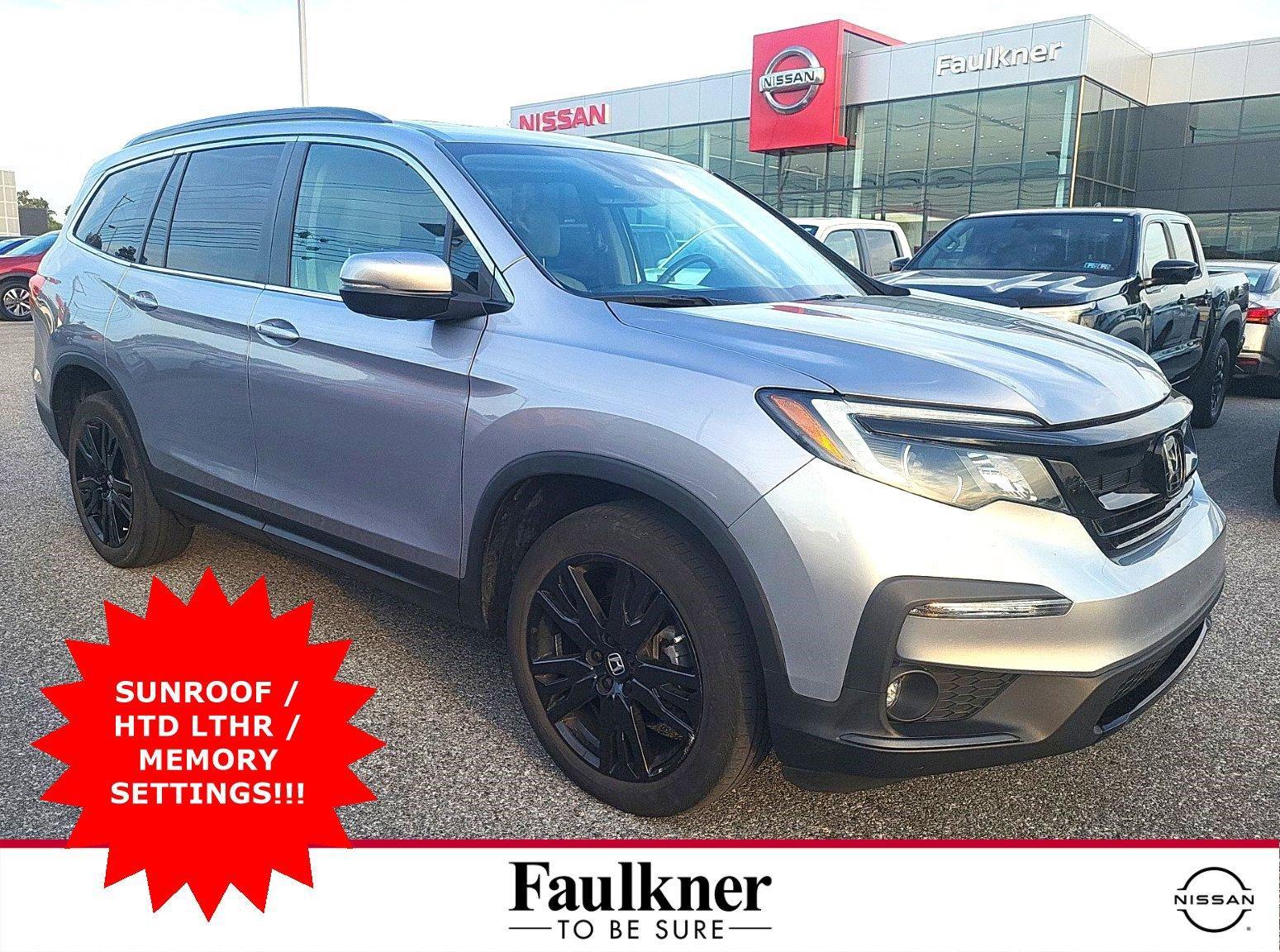 2022 Honda Pilot Vehicle Photo in Mechanicsburg, PA 17050-2306