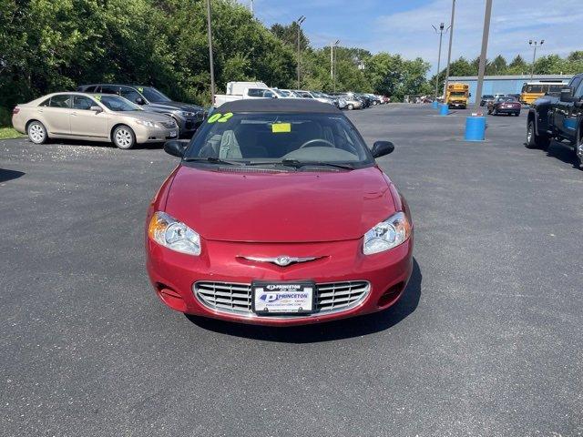 Used 2002 Chrysler Sebring GTC with VIN 1C3EL75R82N349155 for sale in Princeton, IL