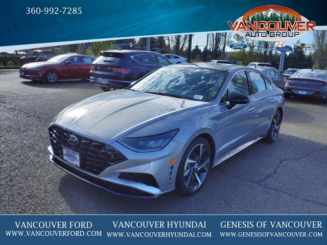 Used 2023 Hyundai Sonata SEL Plus with VIN KMHL44J23PA267707 for sale in Vancouver, WA