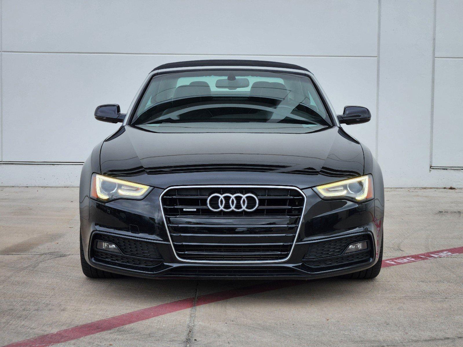 Used 2015 Audi A5 Cabriolet Premium Plus with VIN WAUMFAFH2FN001825 for sale in Grapevine, TX