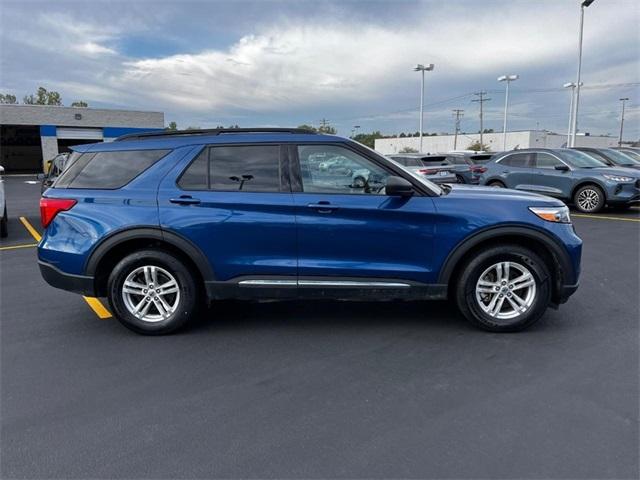 Used 2021 Ford Explorer XLT with VIN 1FMSK8DH2MGB69155 for sale in Washington, MO